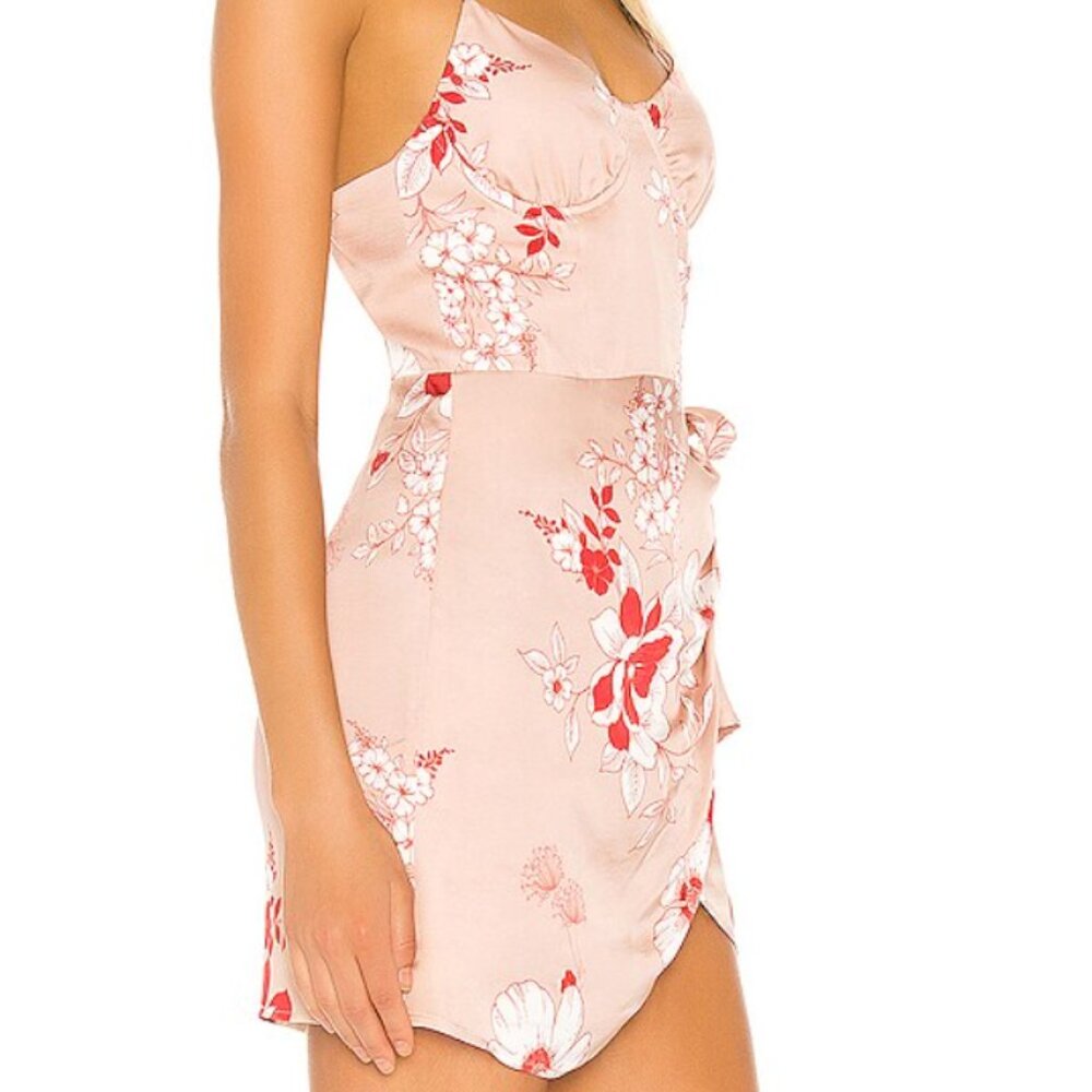 Camila Coelho Martina Mini Dress in Blush Floral - Picture 2 of 3